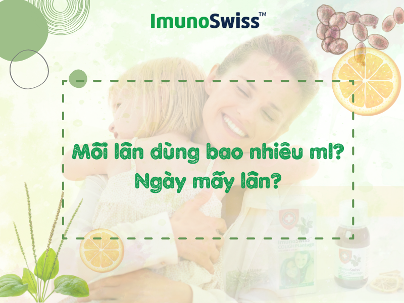 Mỗi lần dùng lượng bao nhiêu?